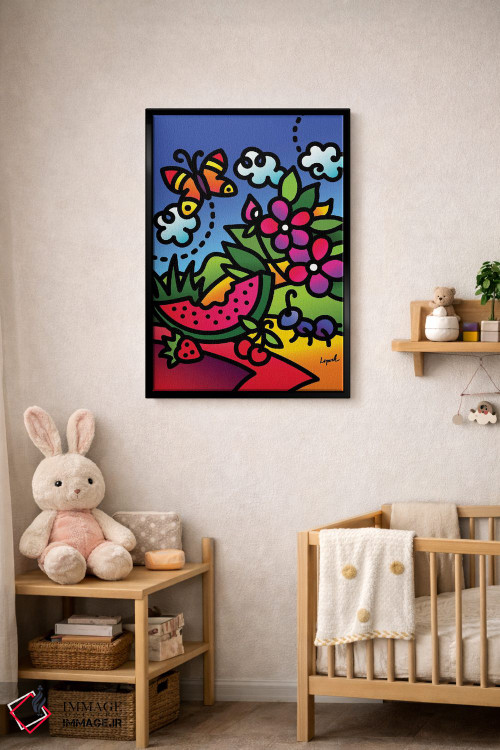 تابلو دکوراتیو تابستان قسمت اول اثر لیزا لوپاک - D4B