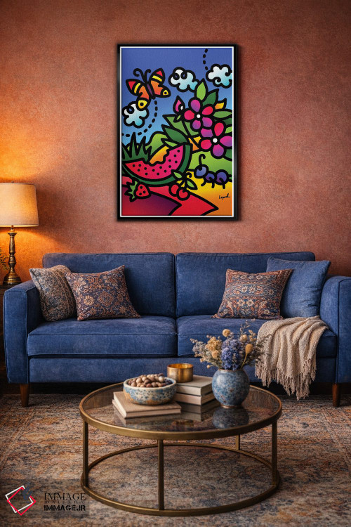 تابلو دکوراتیو تابستان قسمت اول اثر لیزا لوپاک - D5B