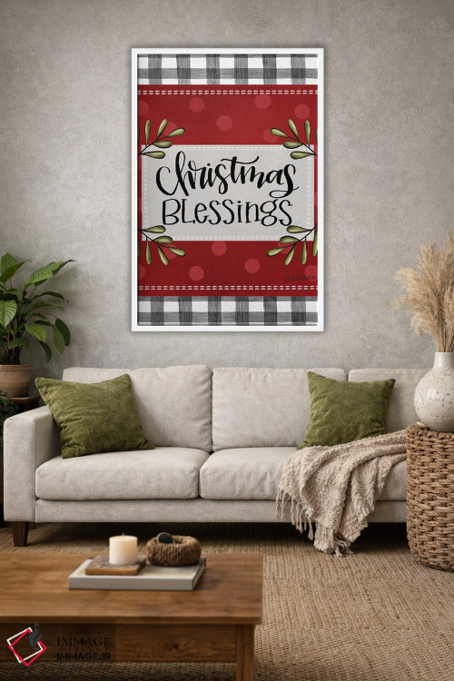 تابلو دکوراتیو برکت های کریسمس اثر لیزا لارسون - D1W