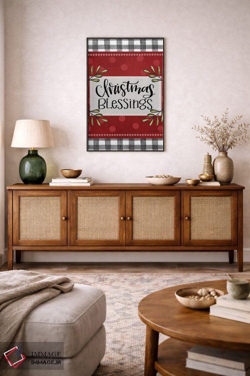 تابلو دکوراتیو برکت های کریسمس اثر لیزا لارسون - D4B