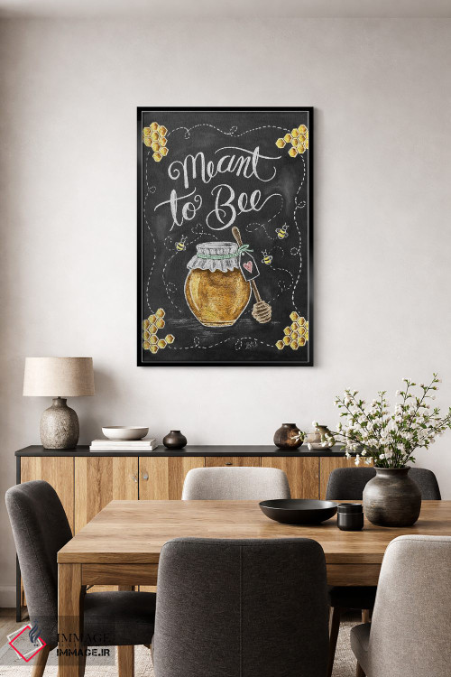 تابلو مدرن تقدیر به هم رسیدن اثر لیلی و ول - D4B