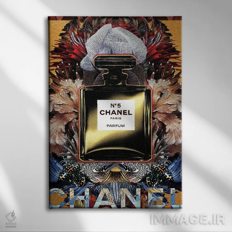 تابلو دکوراتیو شماره ۵ اثر لولیتا لورنزو - نمای روبهرو روی دیوار