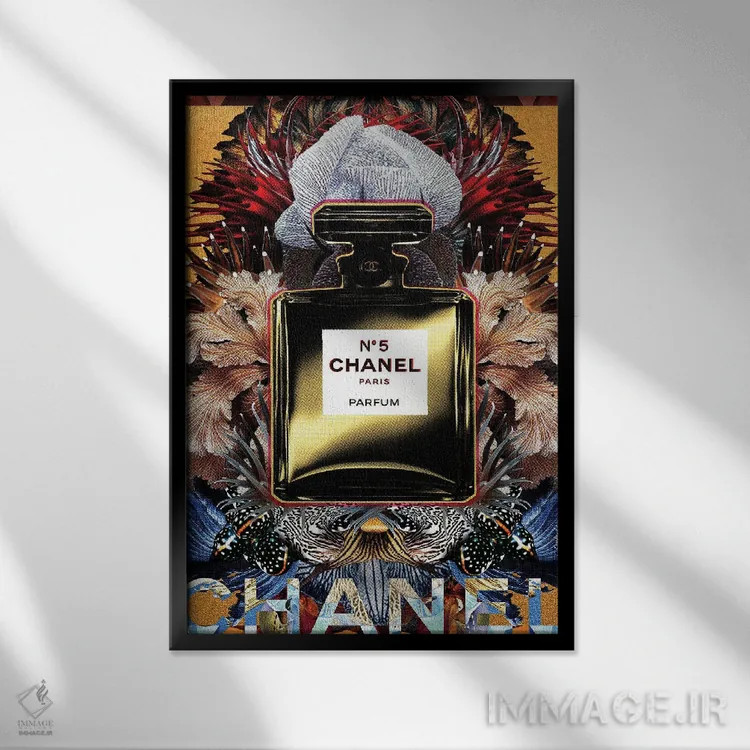 تابلو دکوراتیو شماره ۵ اثر لولیتا لورنزو - نمای قابدار مشکی