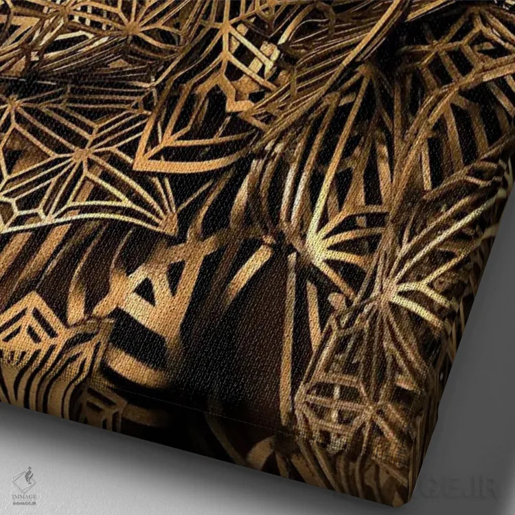 تابلو دکوراتیو سپر اثر لولیتا لورنزو - نمای نزدیک بافت بوم