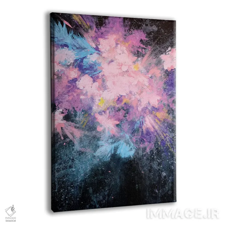 تابلو انتزاعی پرتو پر اثر لورا می دوریس - نمای پرسپکتیو محصول