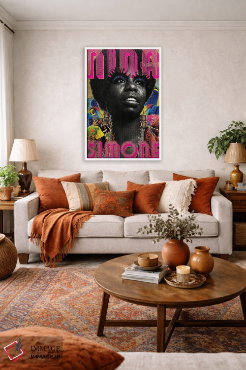 تابلو دکوراتیو نینا سیمون در کنسرت اثر لولیتا لورنزو - D2W