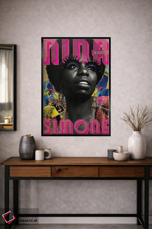 تابلو دکوراتیو نینا سیمون در کنسرت اثر لولیتا لورنزو - D1B