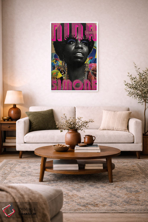 تابلو دکوراتیو نینا سیمون در کنسرت اثر لولیتا لورنزو - D3W