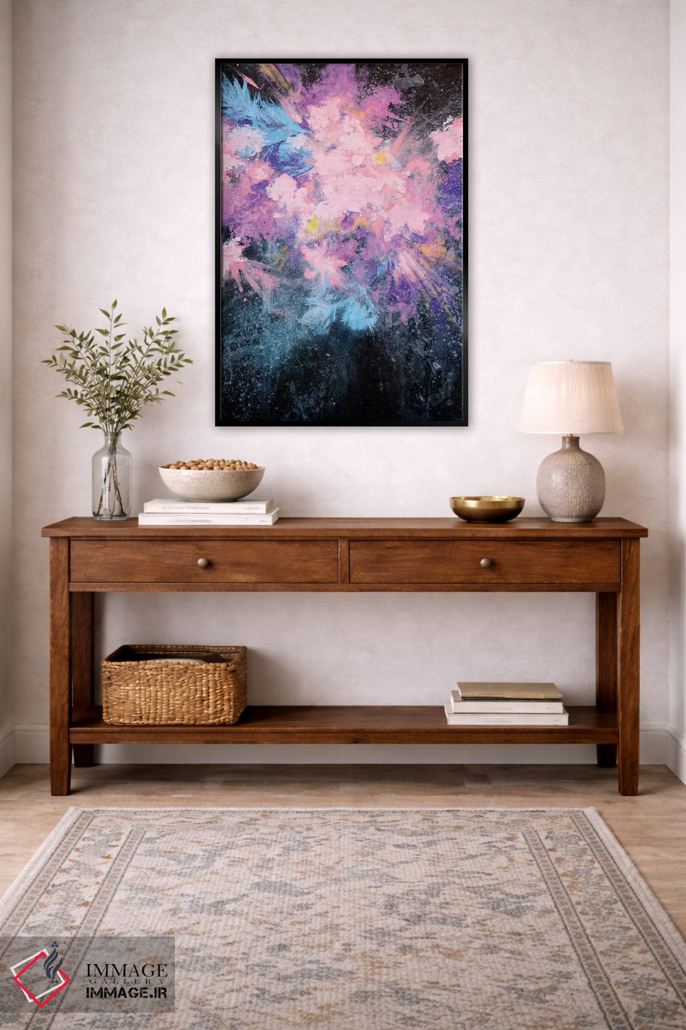 تابلو انتزاعی پرتو پر اثر لورا می دوریس - D3B