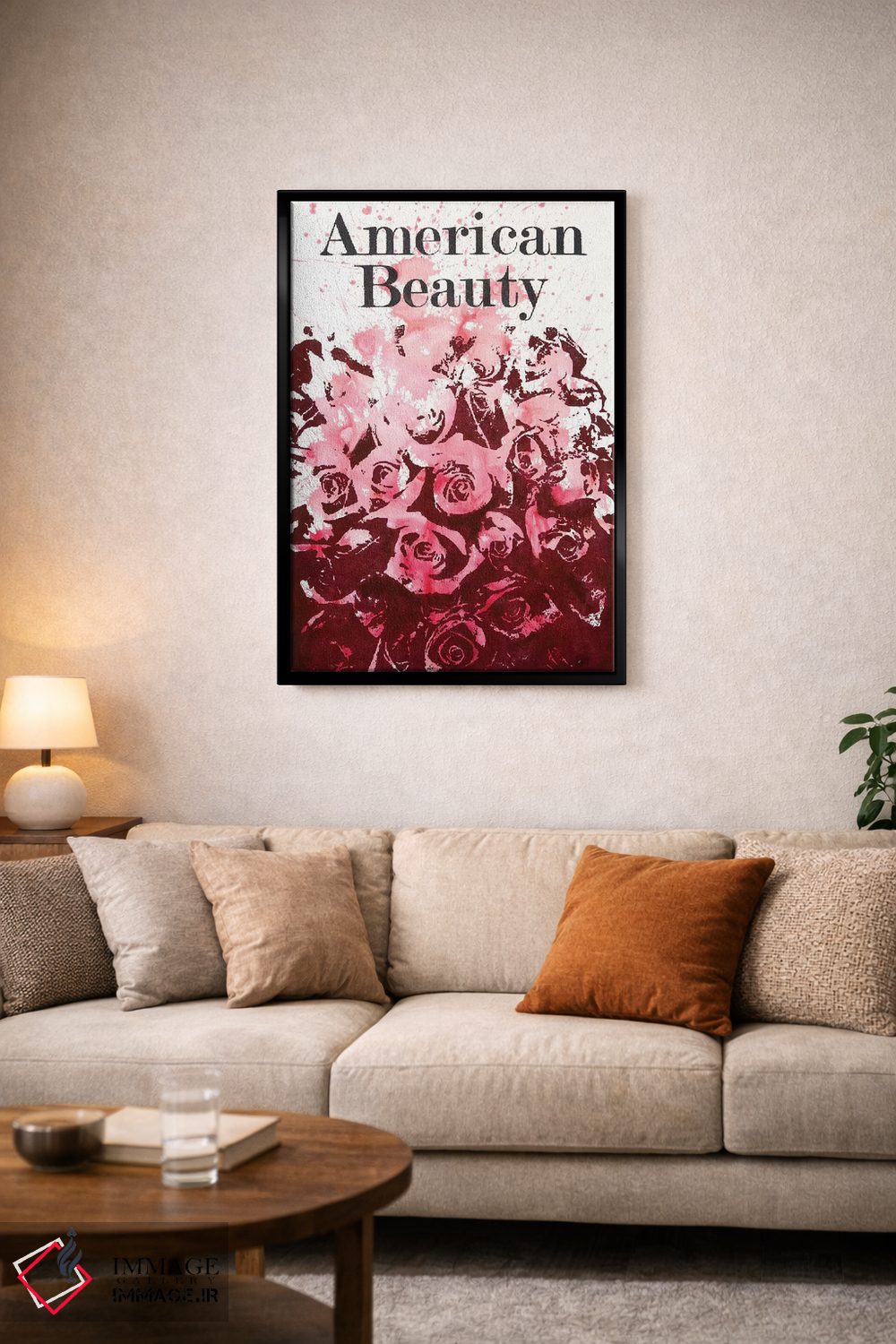 تابلو دکوراتیو زیبایی آمریکایی اثر لورا می دوریس - D5B