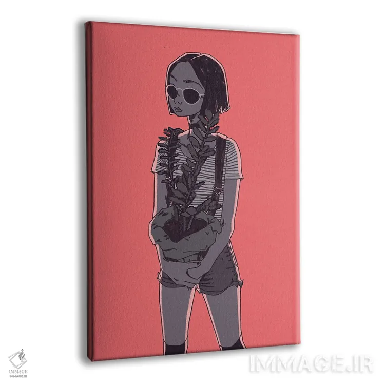 تابلو دکوراتیو ماتیلدا اثر لوسی میشل - نمای پرسپکتیو محصول