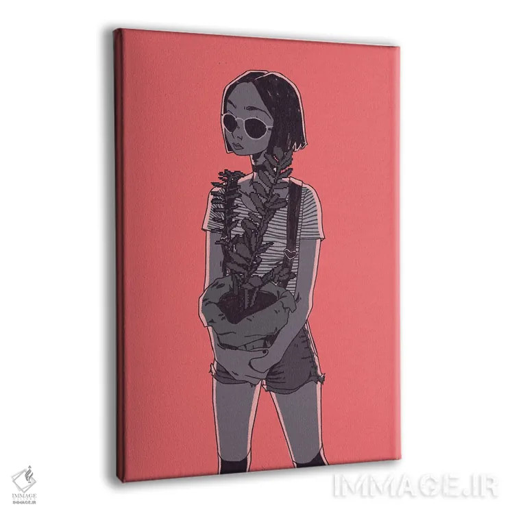 تابلو دکوراتیو ماتیلدا اثر لوسی میشل - نمای پرسپکتیو محصول