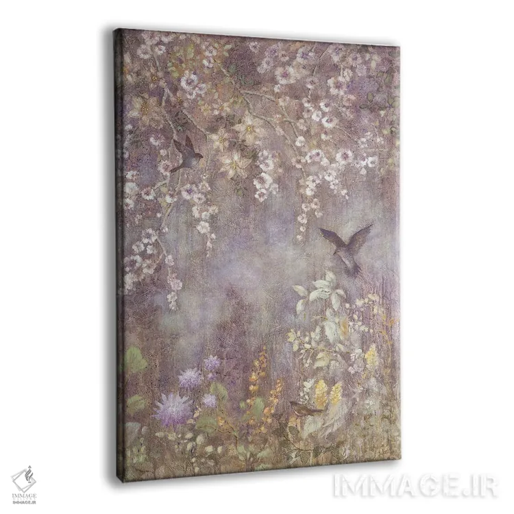 تابلو مدرن باغ گرگ ومیش اثر لیزا مری کیندلی - نمای پرسپکتیو محصول