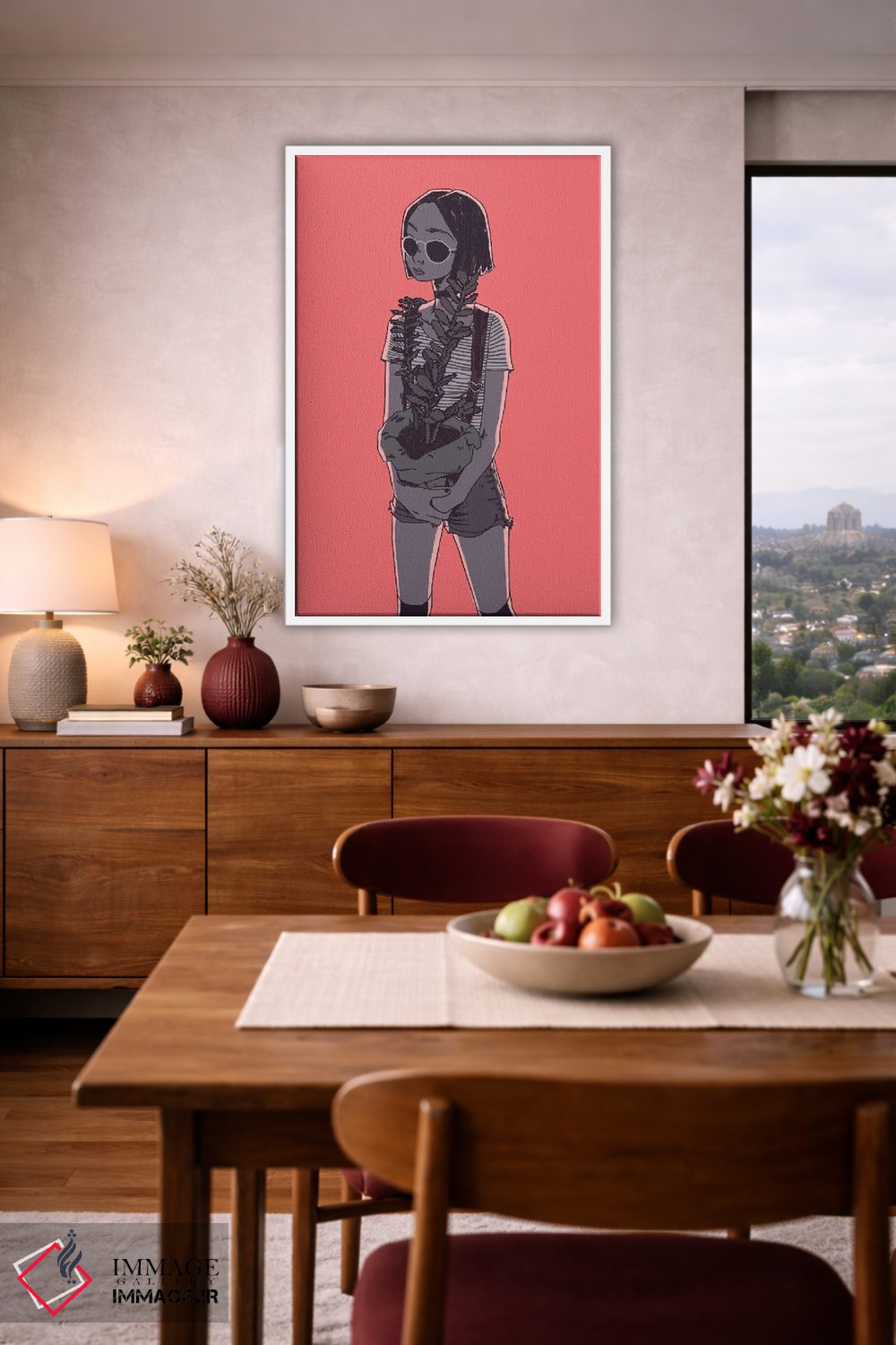 تابلو دکوراتیو ماتیلدا اثر لوسی میشل - D4W