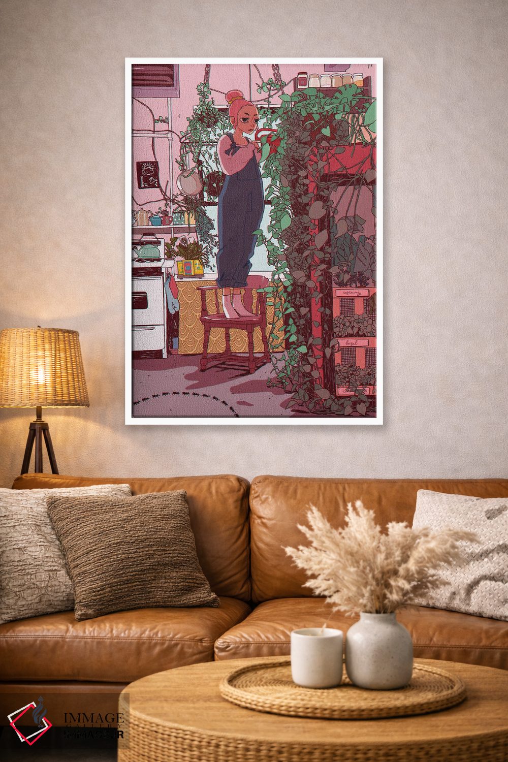 تابلو دکوراتیو مراقبت از خود اثر لوسی میشل - D3W