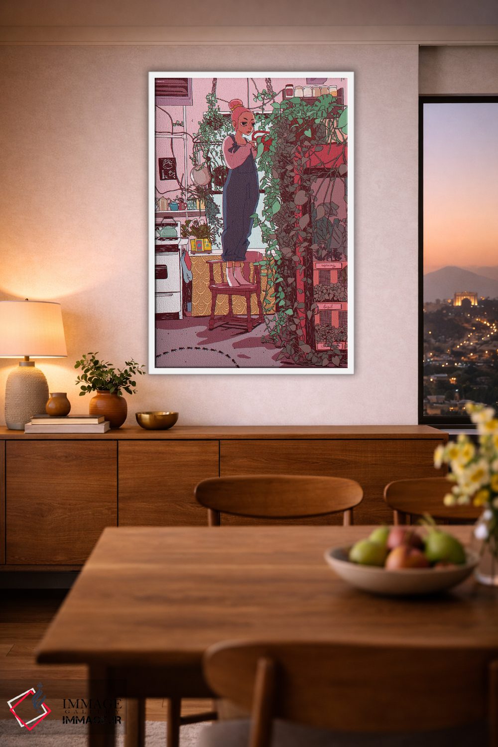 تابلو دکوراتیو مراقبت از خود اثر لوسی میشل - D2W