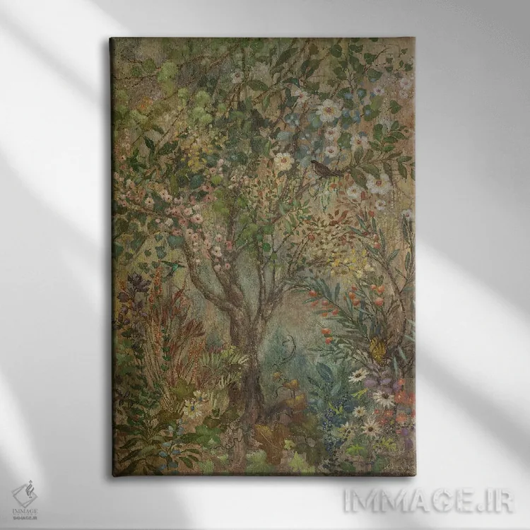 تابلو دکوراتیو کاپیا اثر لیزا مری کیندلی - نمای روبهرو روی دیوار