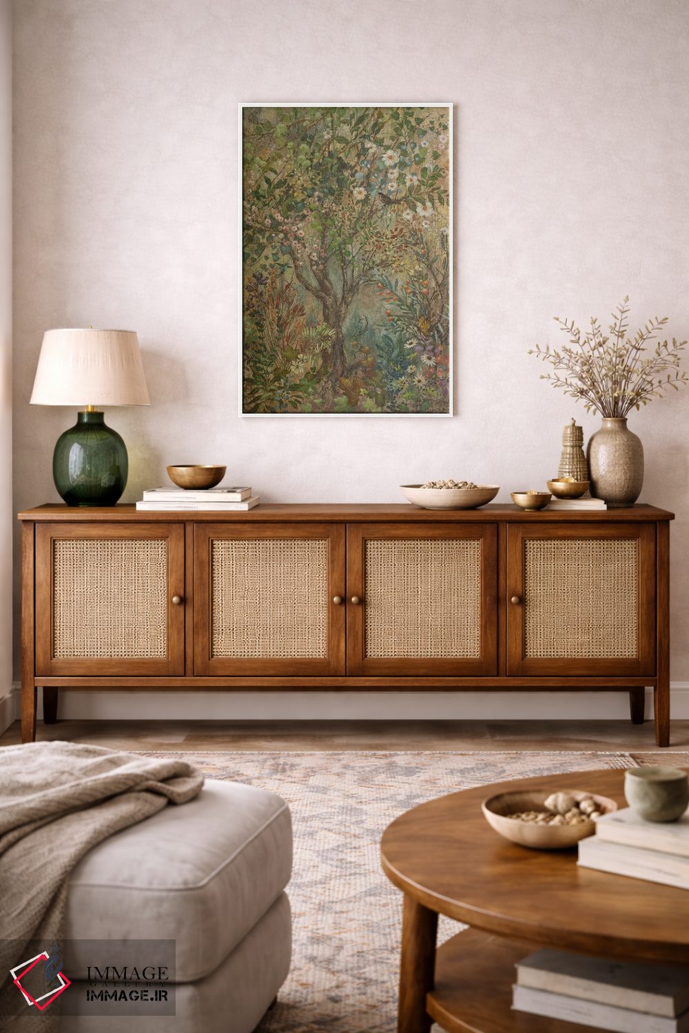 تابلو دکوراتیو کاپیا اثر لیزا مری کیندلی - D2W