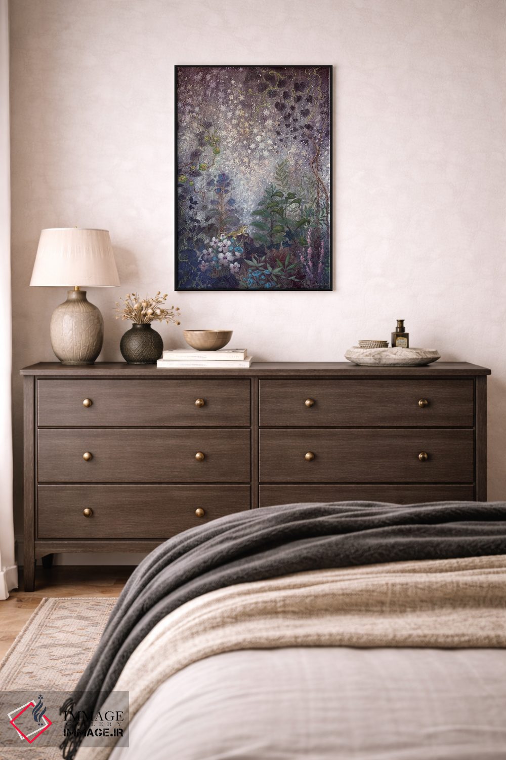 تابلو دکوراتیو شیفته ستاره اثر لیزا مری کیندلی - D4B