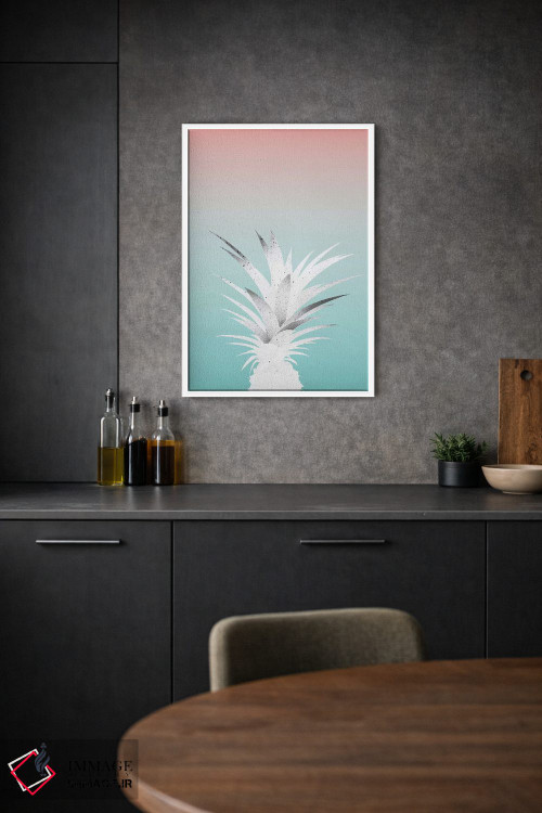 تابلو مینیمال آناناس اثر لیمو - D1W