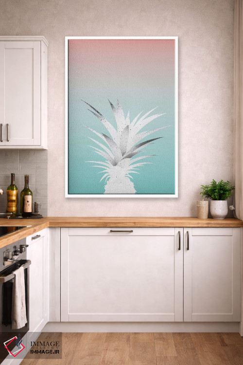 تابلو مینیمال آناناس اثر لیمو - D3W