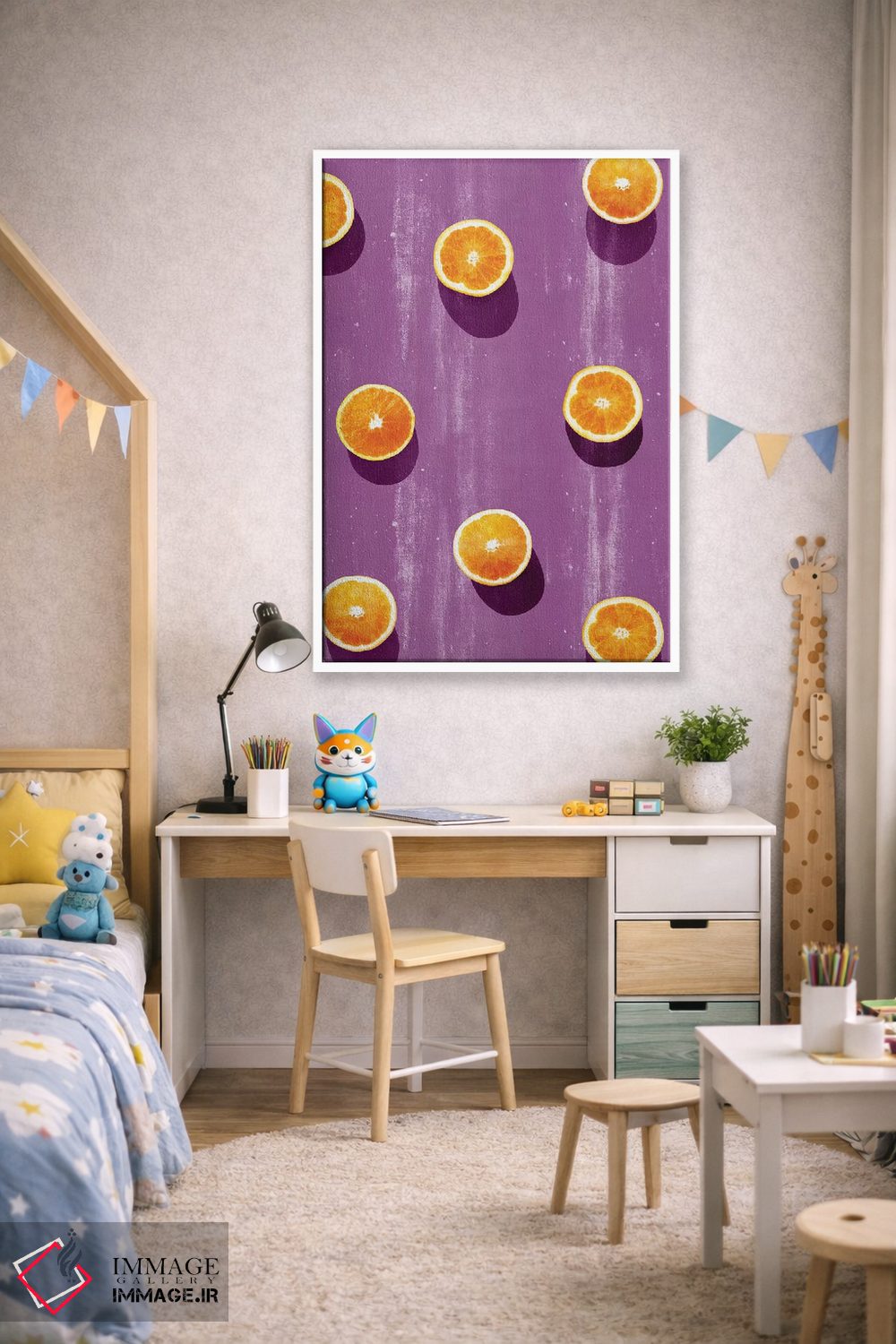 تابلو مینیمال میوه ۵-۱ اثر لیمو - D1W