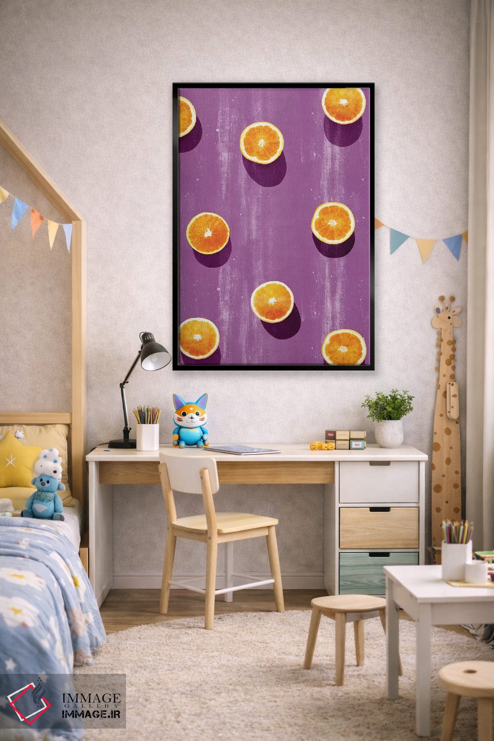تابلو مینیمال میوه ۵-۱ اثر لیمو - D3B