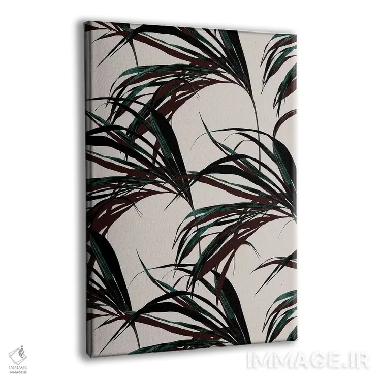 تابلو مینیمال استوایی ۷ اثر لیمو - نمای پرسپکتیو محصول