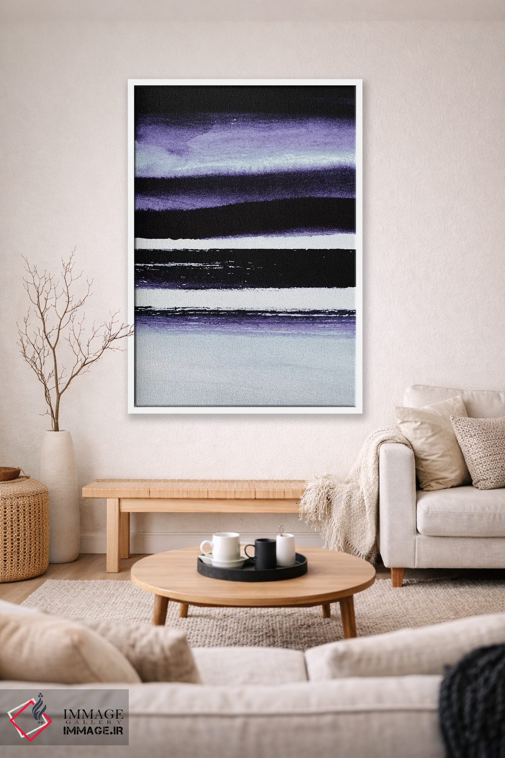 تابلو مینیمال واقعی اثر لیمو - D1W