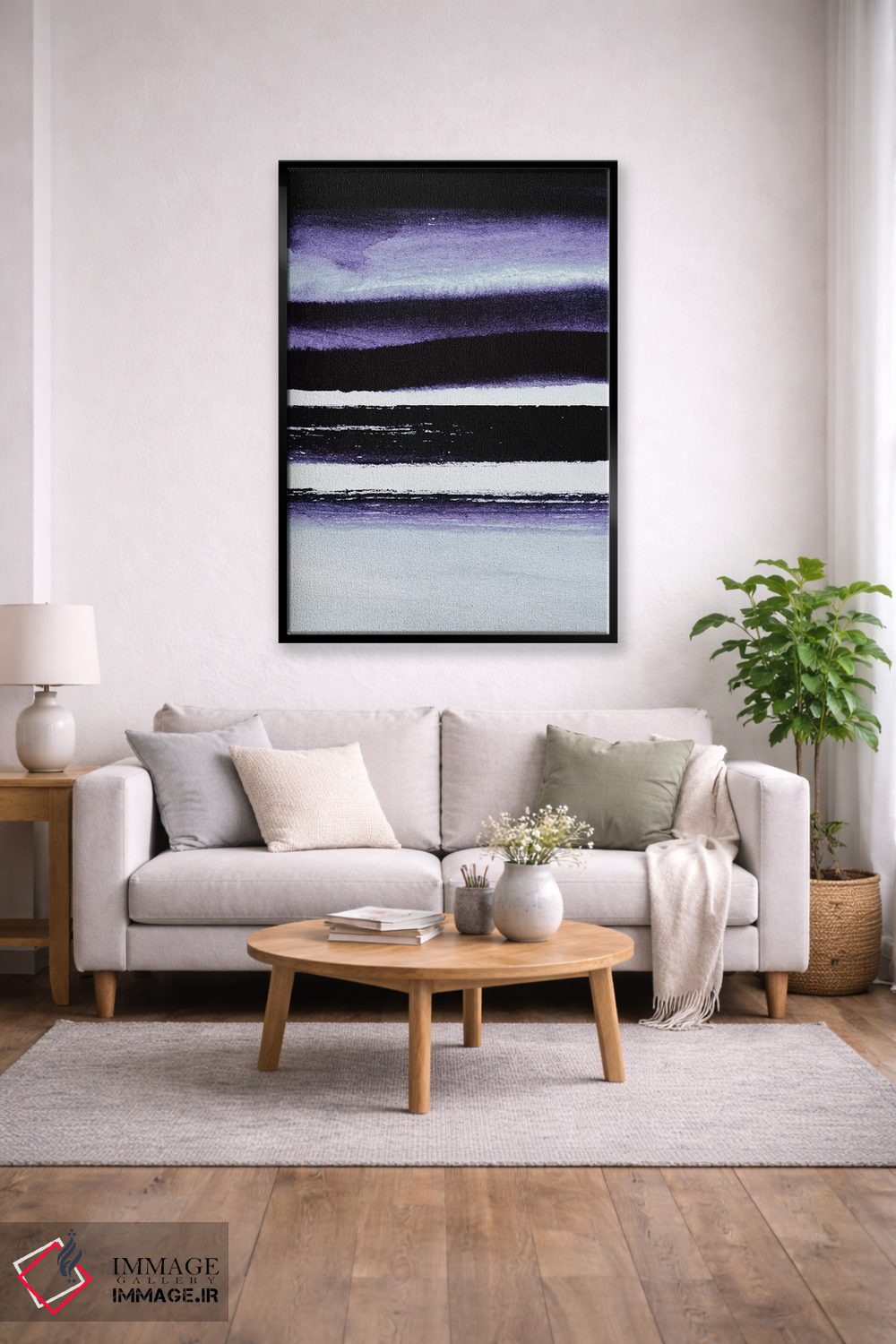 تابلو مینیمال واقعی اثر لیمو - D2B