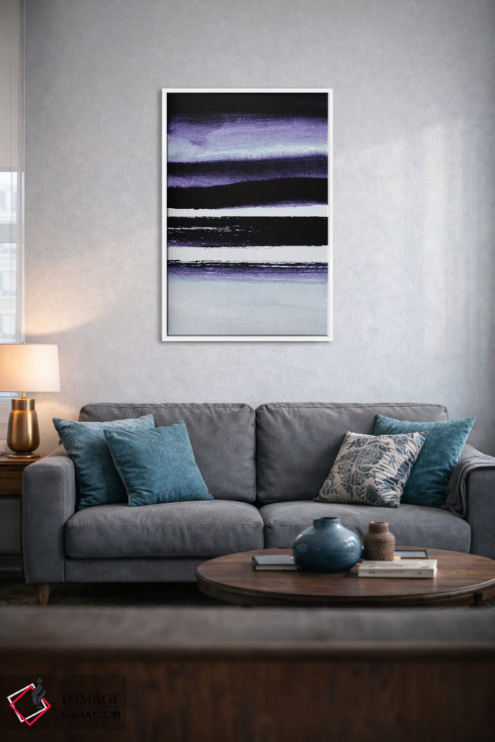 تابلو مینیمال واقعی اثر لیمو - D4W