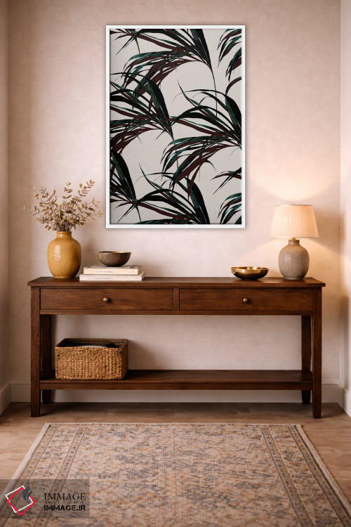 تابلو مینیمال استوایی ۷ اثر لیمو - D2W