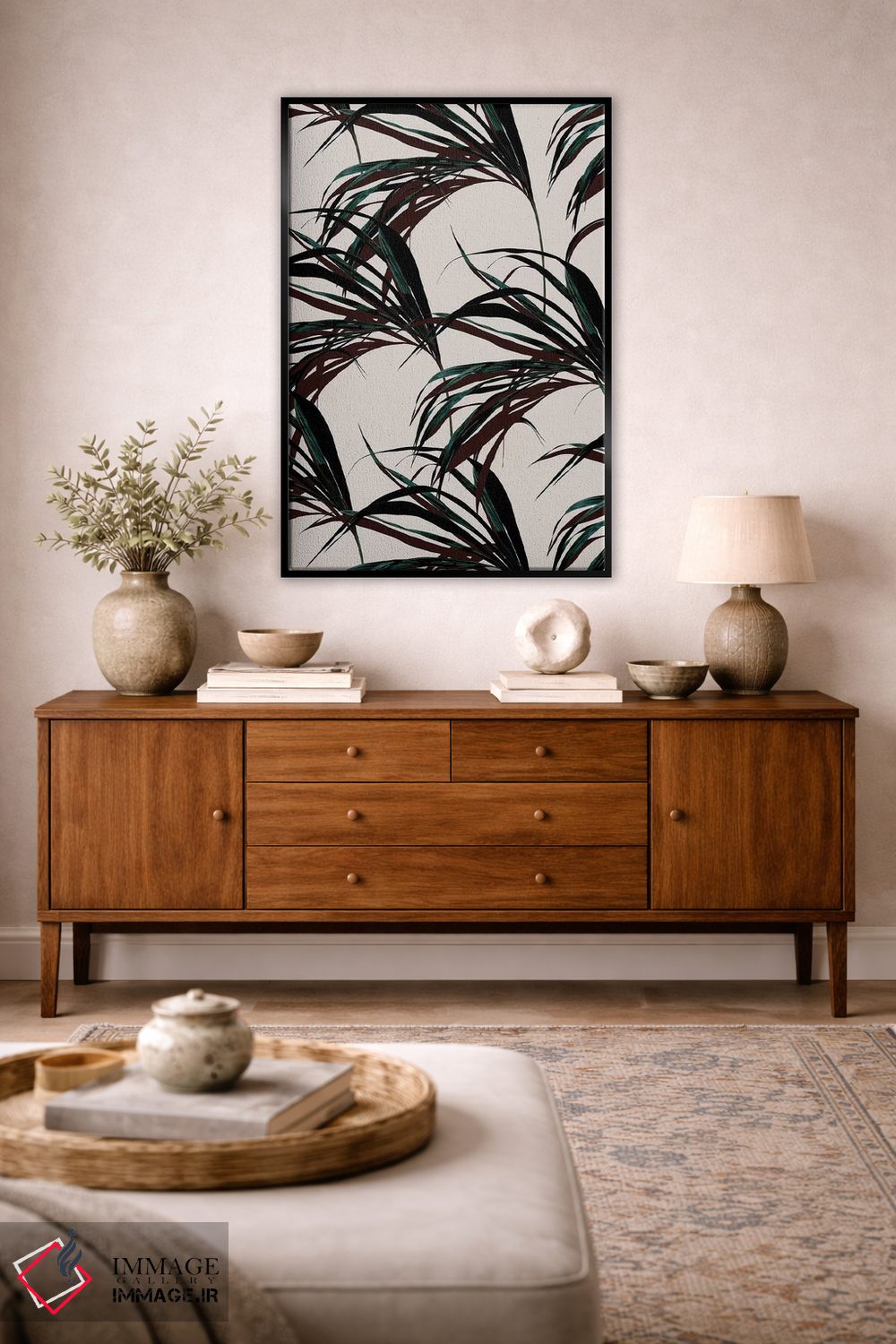 تابلو مینیمال استوایی ۷ اثر لیمو - D4B