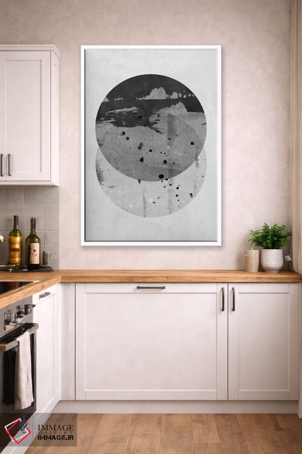 تابلو مینیمال "هندسه ۳" اثر لیمو - D3W