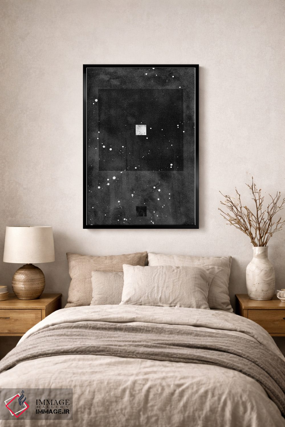 تابلو مینیمال "هندسه ۴" اثر لیمو - D2B