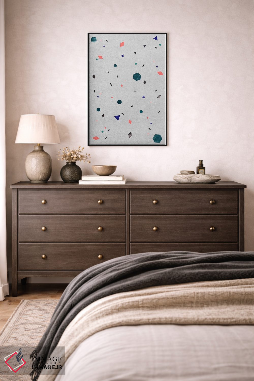 تابلو مینیمال هزارنگار اثر لیمو - D4B