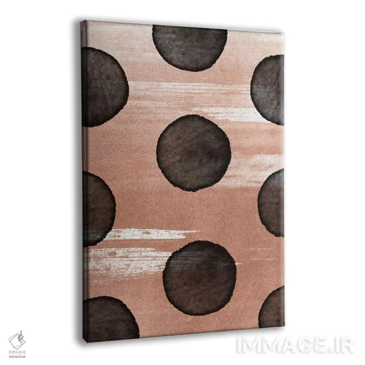 تابلو مینیمال طلای رز II اثر لیمو - نمای پرسپکتیو محصول