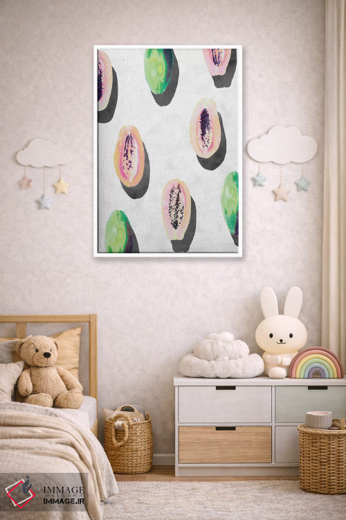 تابلو مینیمال میوه XI-I اثر لیمو - D4W