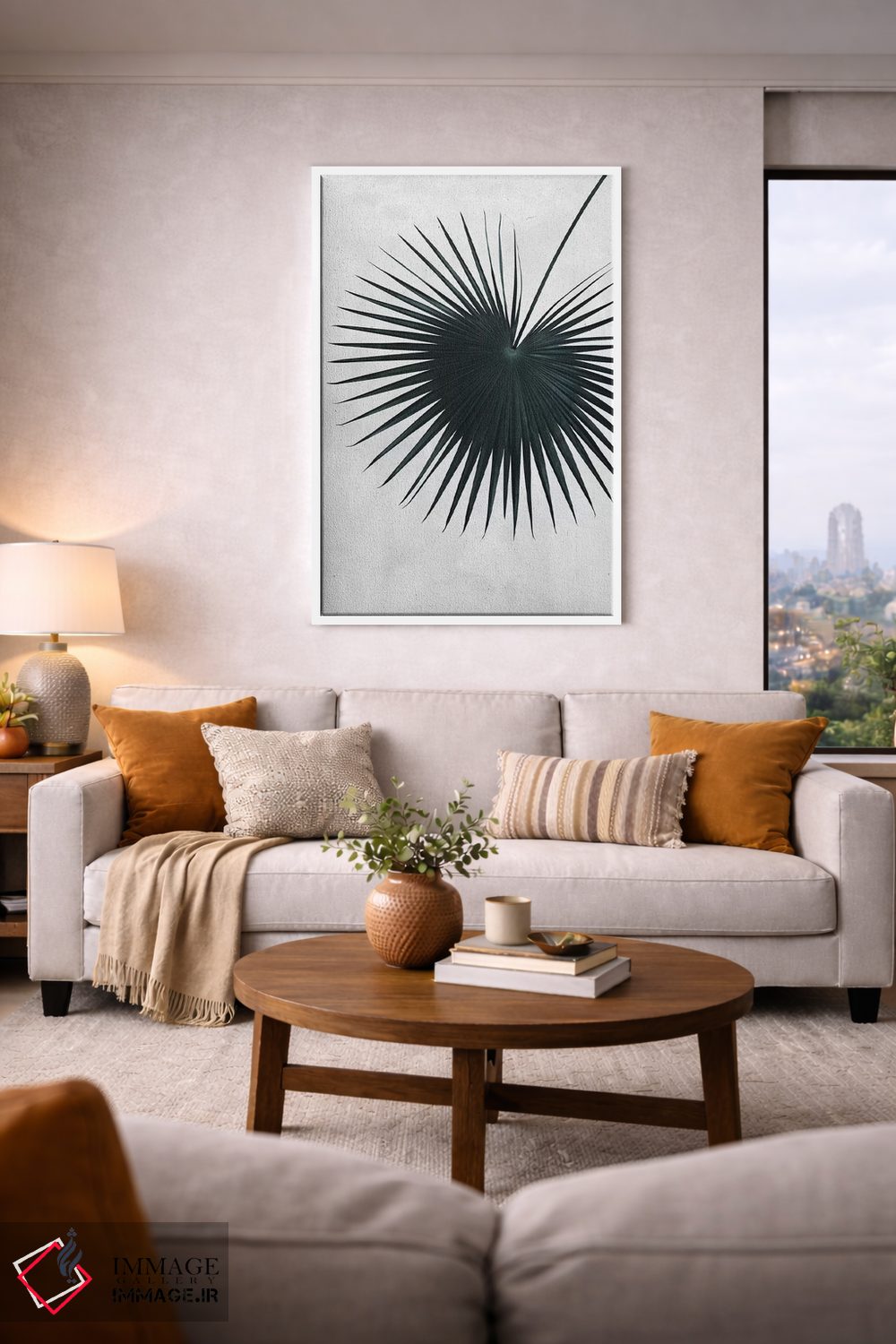 تابلو مینیمال احساس اثر لیمو - D3W