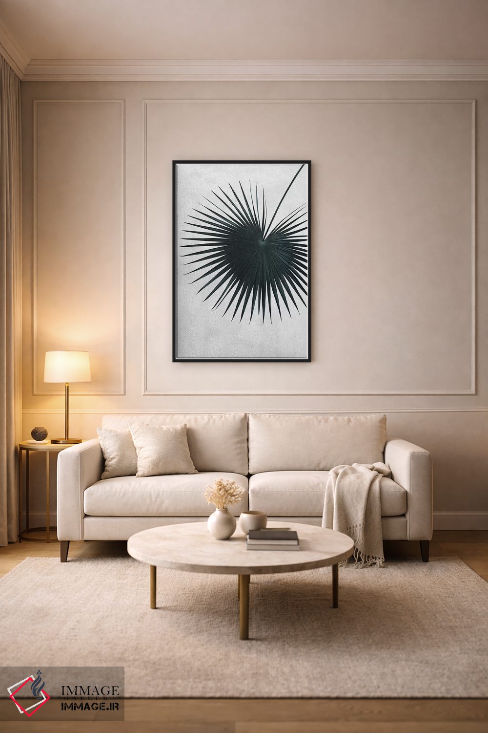 تابلو مینیمال احساس اثر لیمو - D4B