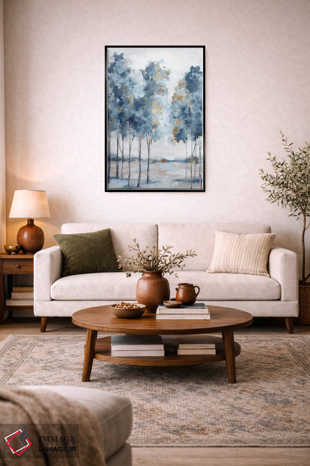 تابلو انتزاعی جنگل نیروی دریایی اثر لونا ماویس - D4B