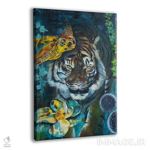 تابلو دکوراتیو به غریزه ات اعتماد کن اثر لیندا مک کلور - نمای پرسپکتیو محصول