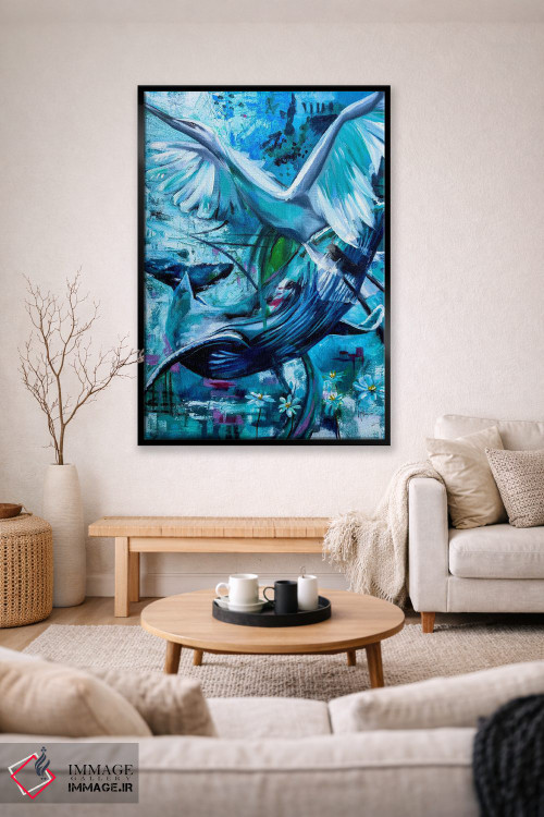 تابلو دکوراتیو آزادی بی باک است اثر لیندا مک کلور - D2B