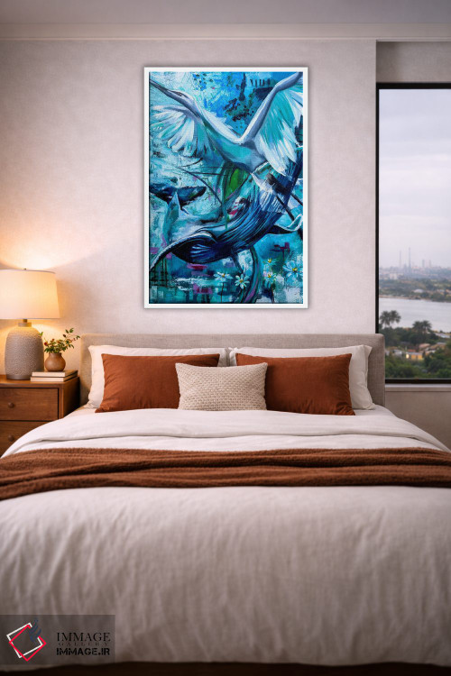 تابلو دکوراتیو آزادی بی باک است اثر لیندا مک کلور - D3W