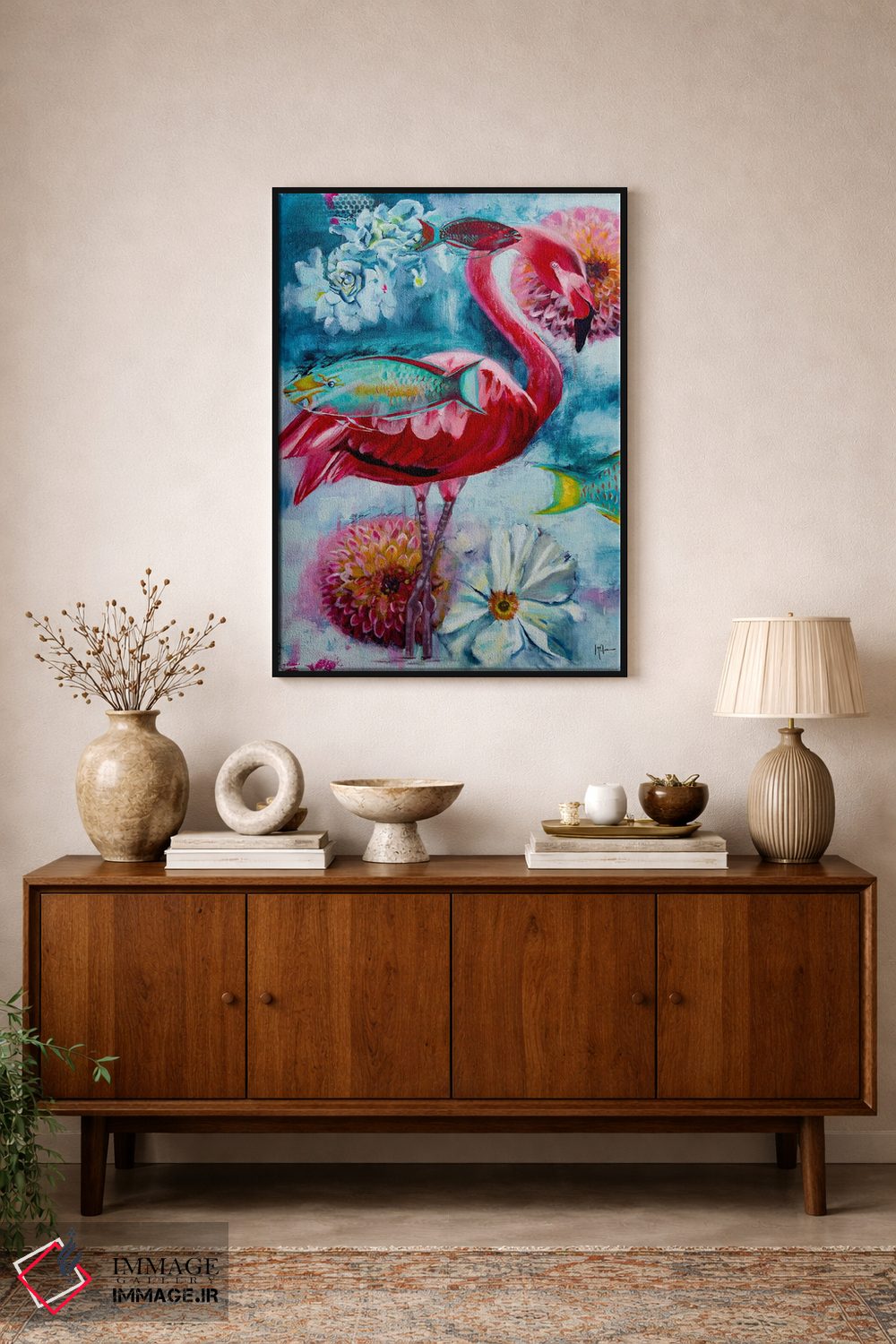 تابلو دکوراتیو برای همیشه اثر لیندا مک کلور - D1B