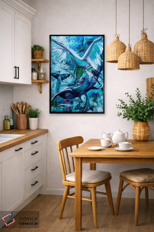 تابلو دکوراتیو آزادی بی باک است اثر لیندا مک کلور - D6B