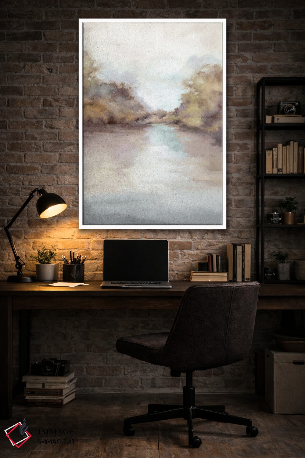تابلو مینیمال واحه آرامش II اثر لونا ماویس - D5W
