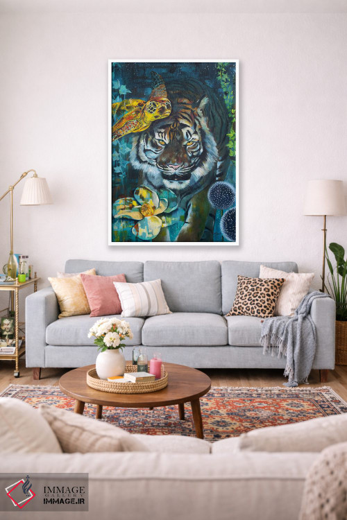 تابلو دکوراتیو به غریزه ات اعتماد کن اثر لیندا مک کلور - D1W