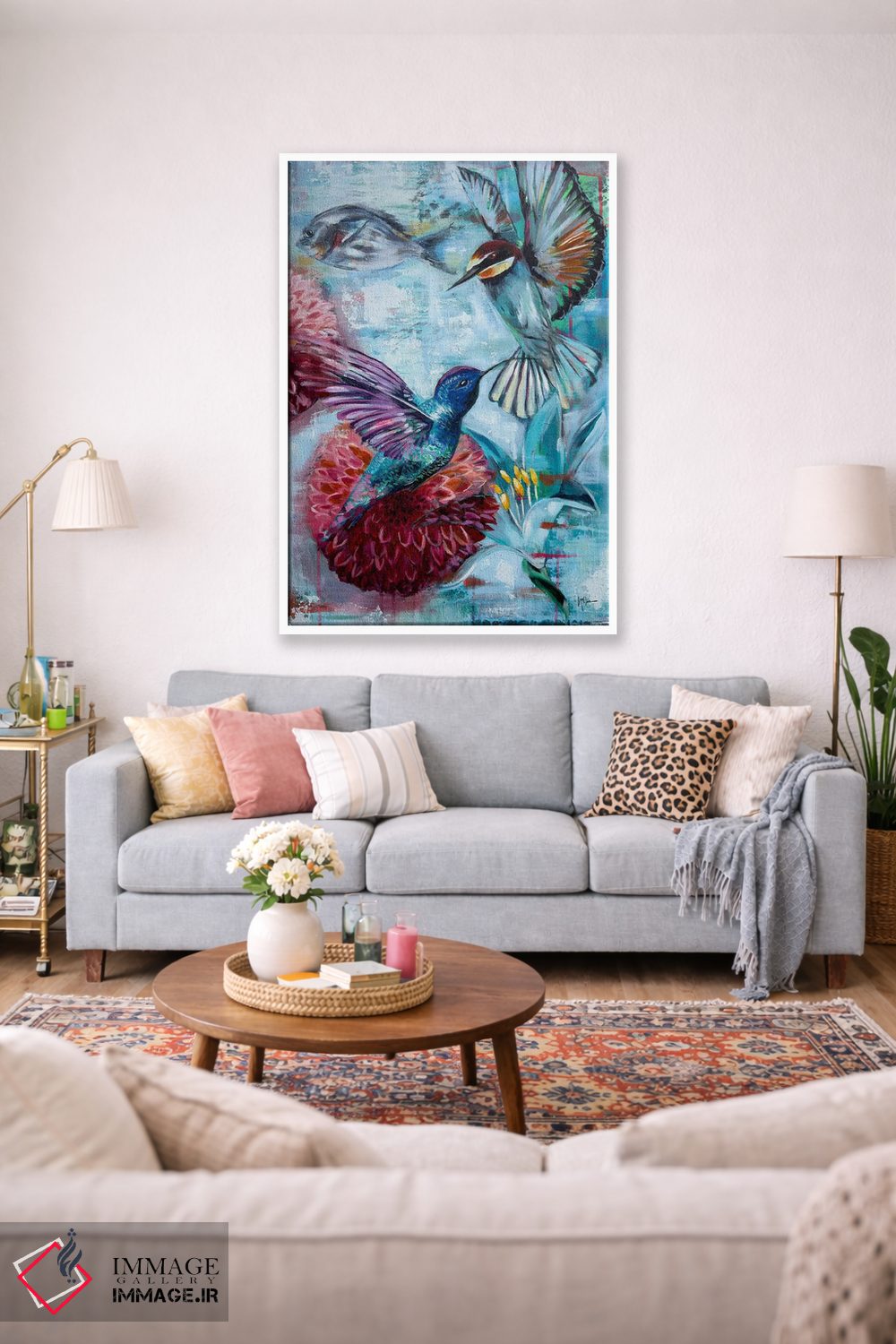 تابلو دکوراتیو فهمیدن اثر لیندا مک کلور - D1W