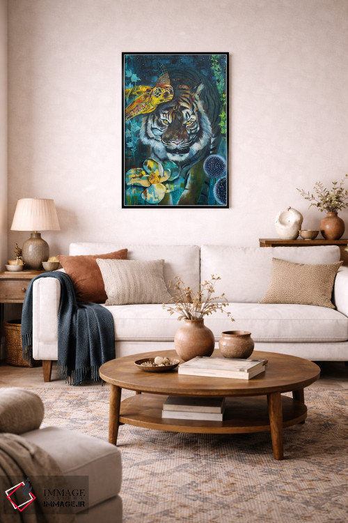 تابلو دکوراتیو به غریزه ات اعتماد کن اثر لیندا مک کلور - D4B